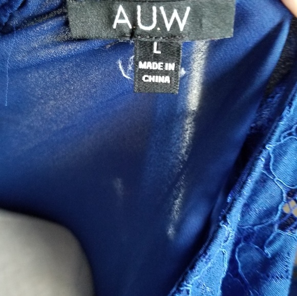 AUW L lace overlay top - Picture 10 of 10